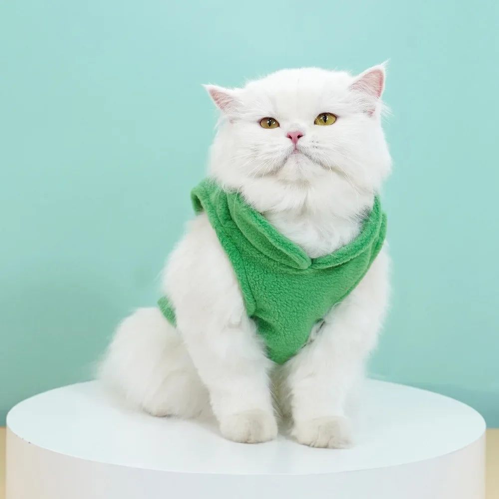 Polar Fleece Pet Vest for Cats & Dogs | Soft Warm Jacket S–L