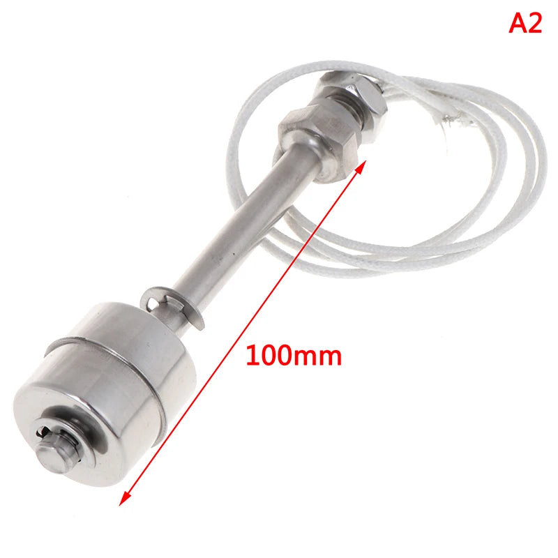 Stainless Steel Vertical Float Switch – Water Level Sensor Float Level Switch Peaceful Pleasures Health and Wellness 100mm