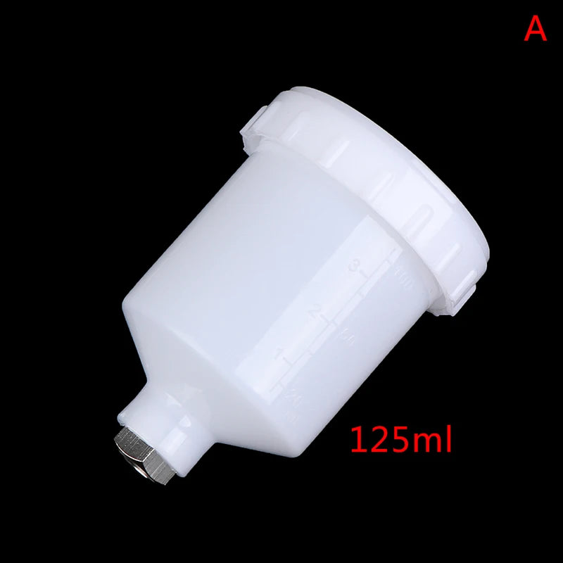 Plastic Gravity Feed Paint Cup 125/250/600ml | Spray Gun Part