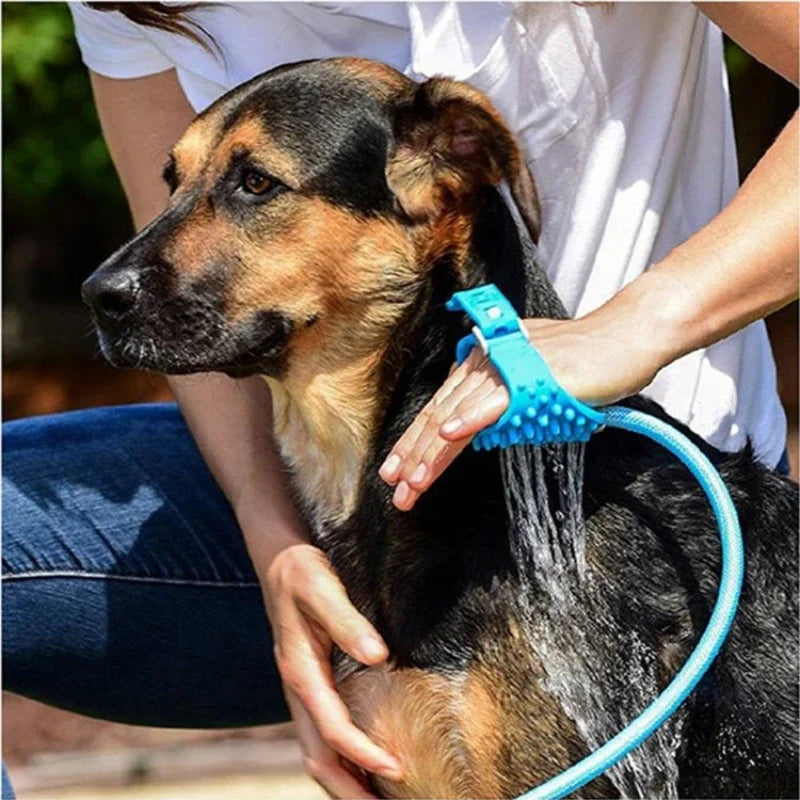 Adjustable Pet Shower Sprayer | Dog Bath Foam Soap Massager Tool