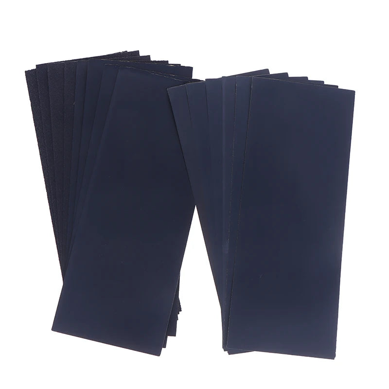 New 5/6/8/10/18/24Pcs Sandpaper Set 2000/2500/3000/5000/7000 Mixed Grits Sand Paper Water/Dry Sanding Paper Abrasive Tool Peaceful Pleasures Health and Wellness