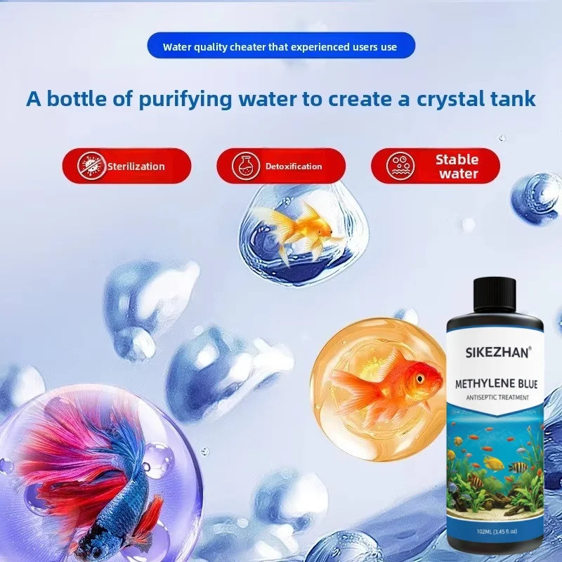 Aquarium Methylene Blue & Nitrifying Bacteria Kit 402ml