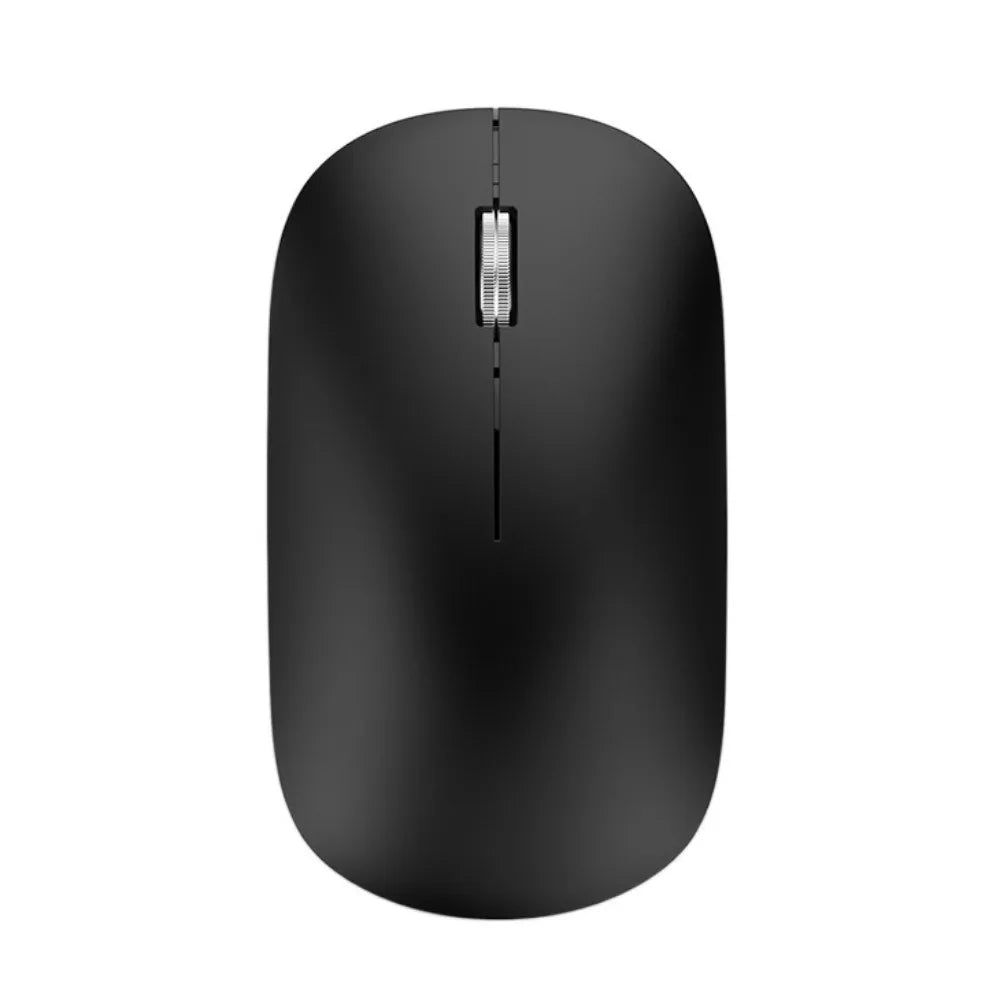 2.4Ghz+BT Wireless Mouse Dual-mode Colorful Computer Silent Mouse Lightweight Noiseless Bluetooth Gaming Mouse PC/Laptop Peaceful Pleasures Health and Wellness Black