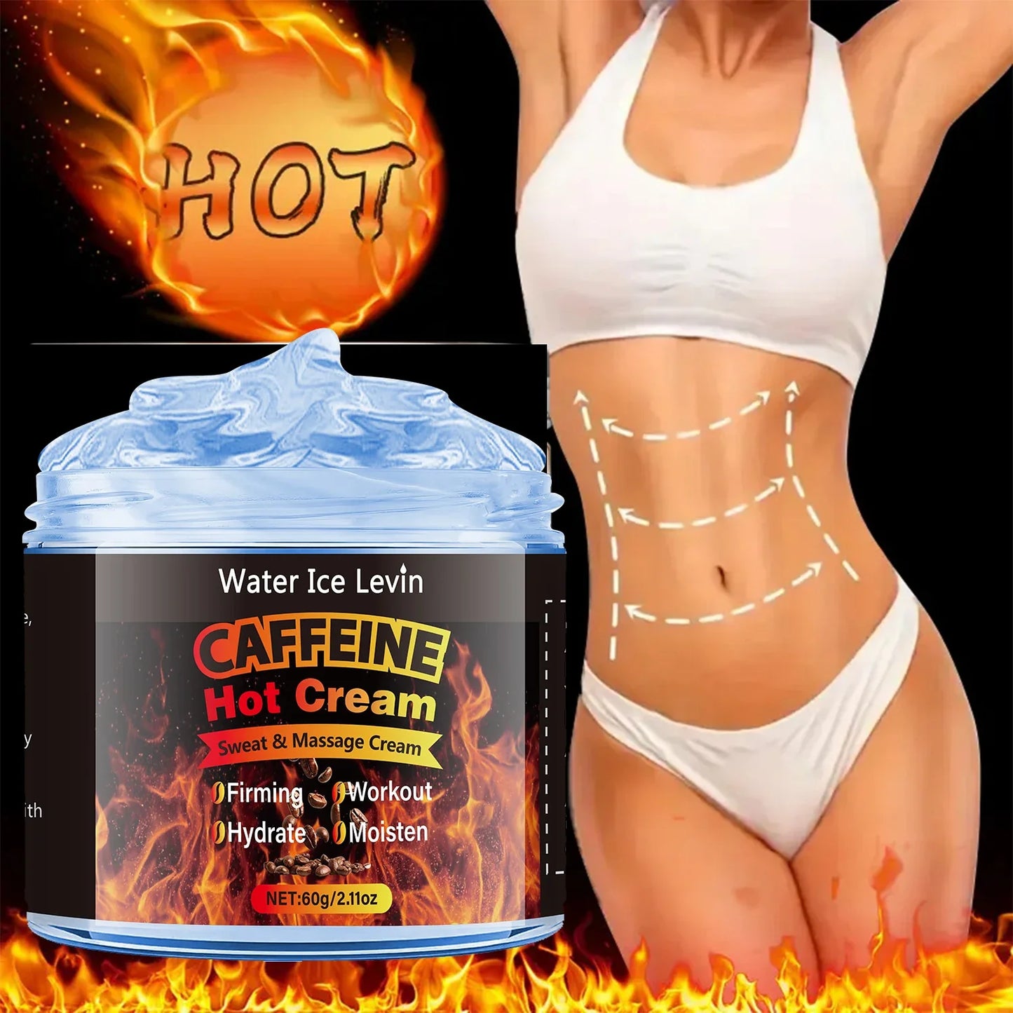 60g Hyaluronic Acid Face & Body Moisturizing Cream | Collagen