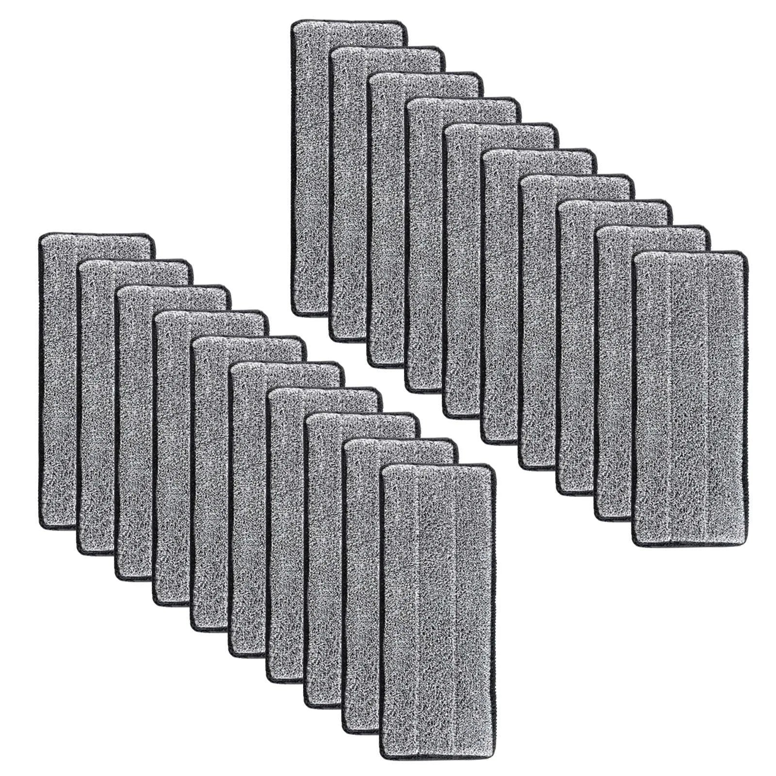 3-20pcs Microfiber Mop Pad Replacement Microfiber Washable Spray Mop Dust Mop Household Mop Head Cleaning pad grey color Peaceful Pleasures Health and Wellness