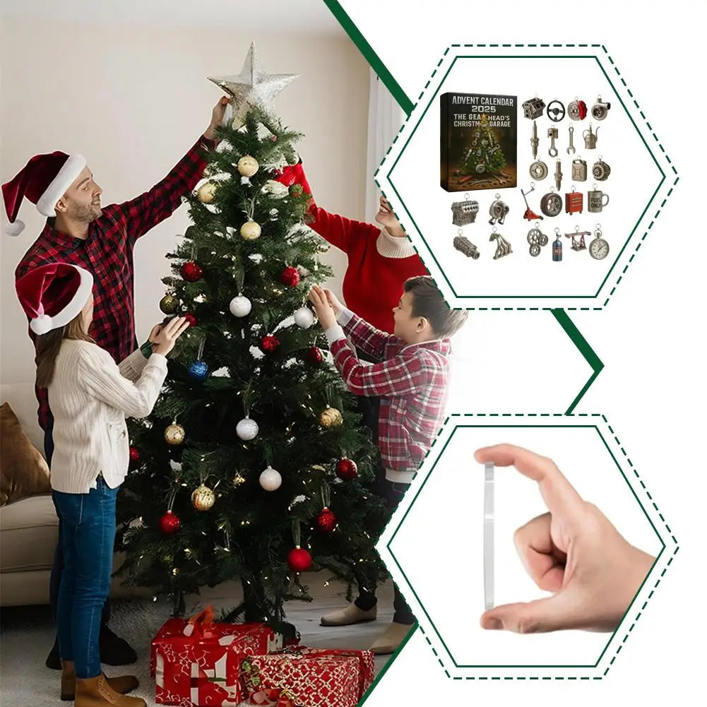 Garage Advent Calendar – 24 Automotive Tools Christmas Gift Set