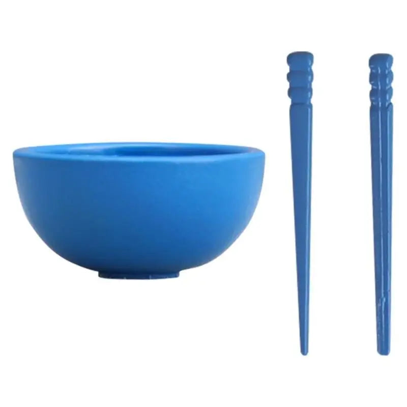 1/12 Miniature Bowl & Chopsticks Dollhouse Tableware Set