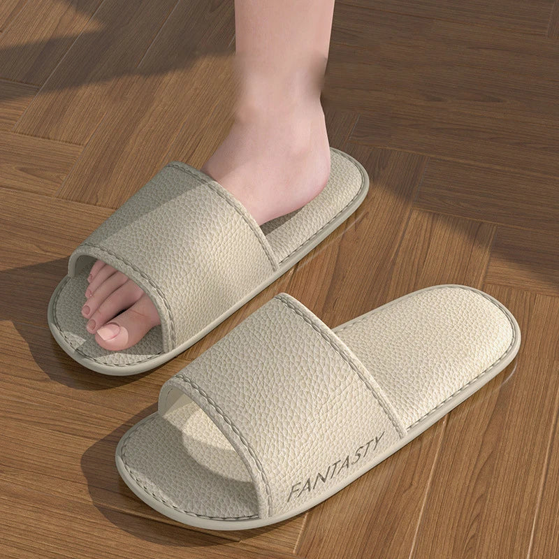 Foldable Travel Slippers – Portable EVA Slides Men & Women