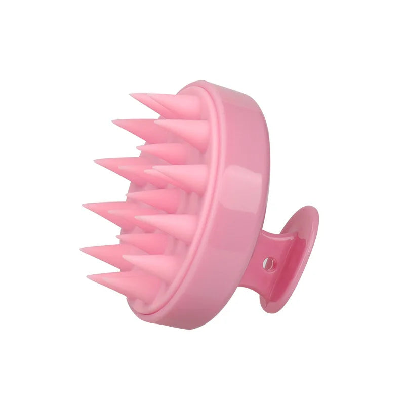 Silicone Scalp Massager Shampoo Brush – Deep Cleanse & Relax