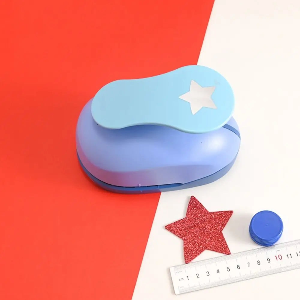 8/16/22/31/50mm Embossing Machine Paper Cutter Labor-saving Crafts Hole Puncher Cutting Craft Craft Tools Star Punching Machine Peaceful Pleasures Health and Wellness