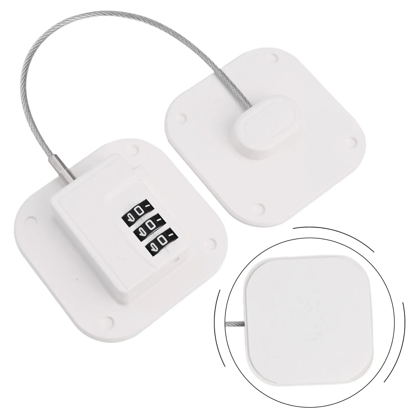 Child Safety Lock – Punch-Free Cabinet & Fridge Door Lock
