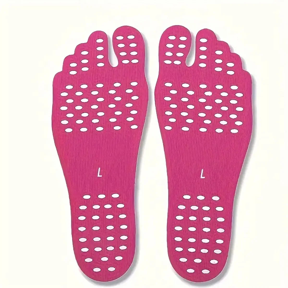 RooRuns Disposable Self-Adhesive Beach Foot Pads | 1 Pair