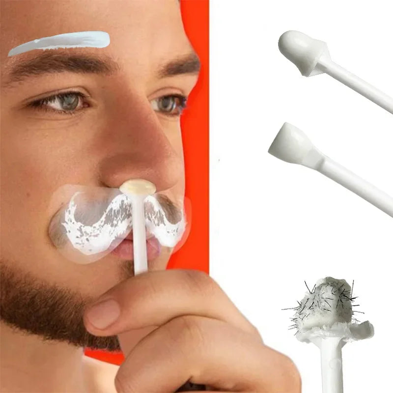 20/50/100PCS Beauty Accessories Tools Remove Nose Hair Stick Nose Hair Unhaired Butter-Bean Nose Hair Wax Stick Peaceful Pleasures Health and Wellness