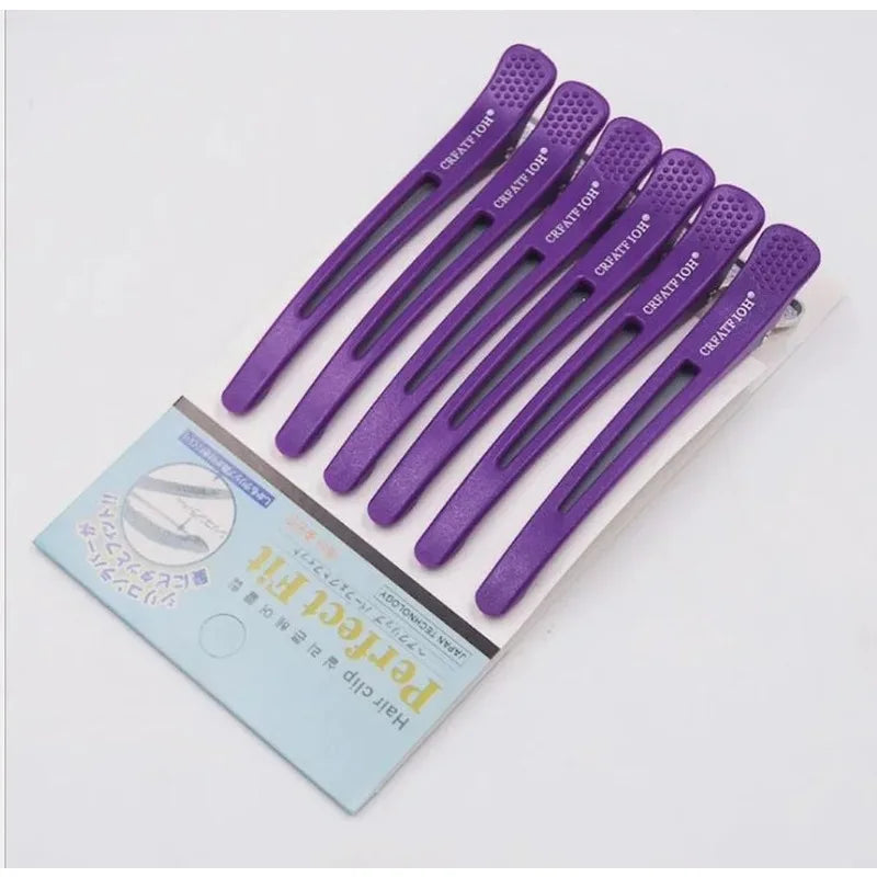 18pcs Black Holding Hair Styling Clip Flat Duck Mouth Hair Clips Pro Salon Hairdressing Cutting Hairpin Accessorie DIY Home Peaceful Pleasures Health and Wellness