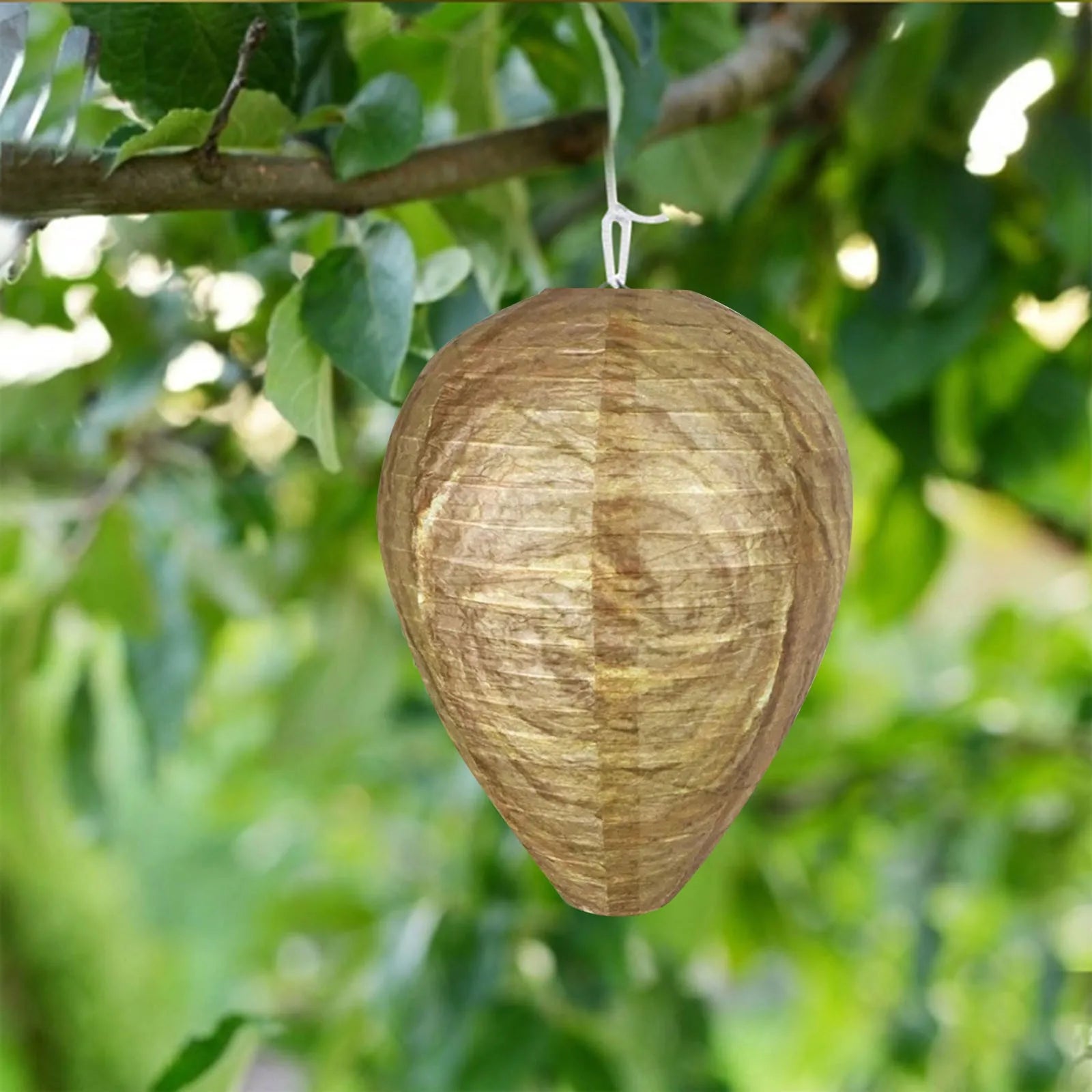 Hanging Wasp Nest Decoy Outdoor Waterproof Fake Wasp Nest Decoy Nest Decoy Hornets Plastic Insects Paper Drive Beehive Lantern Peaceful Pleasures Health and Wellness