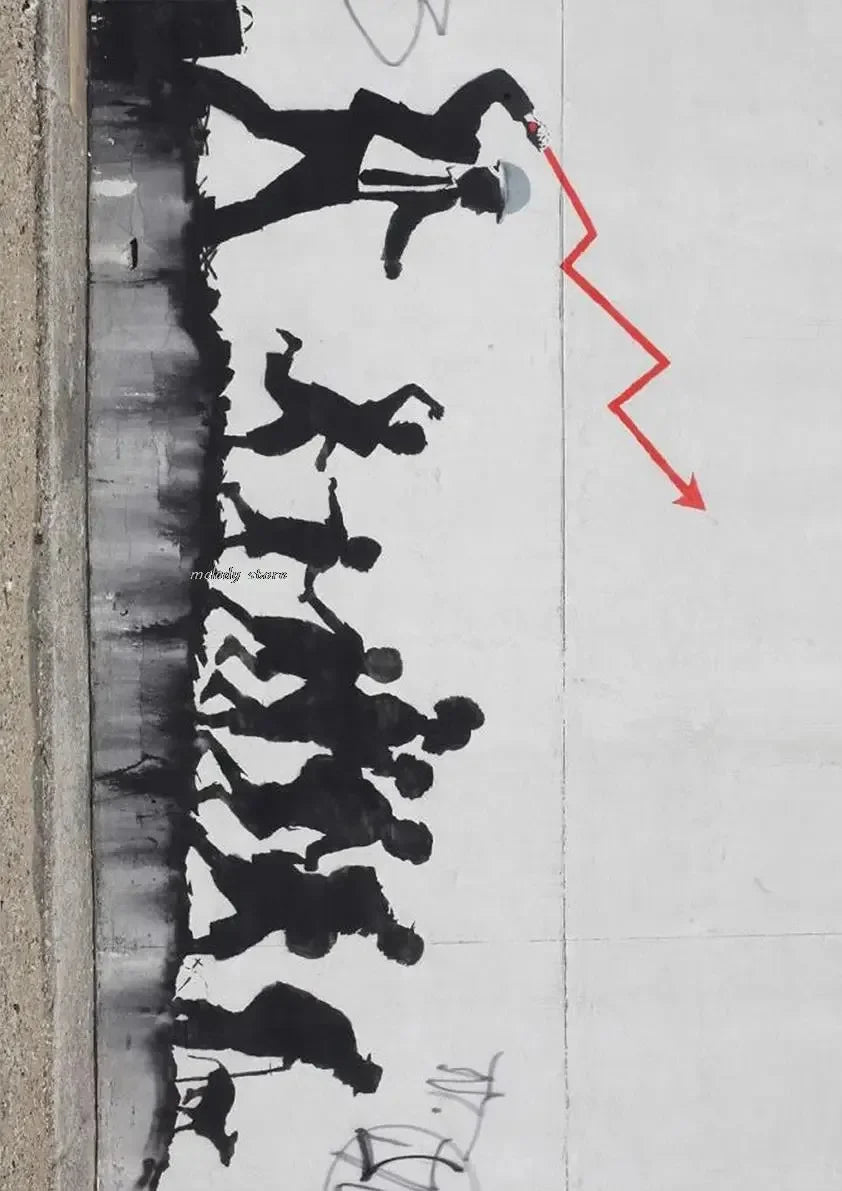 Banksy Girl with Red Balloon Canvas Wall Art | Street Art Decor