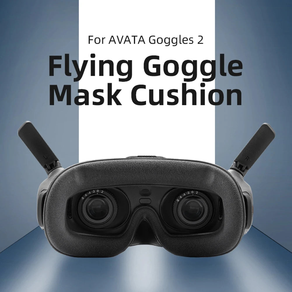Sponge Eye Pad for DJI Avata Goggles 2 Drone Flight Glasses Eye Mask Anti-Light Leakage Face Cushion Cover for DJI Avata Goggles Peaceful Pleasures Health and Wellness