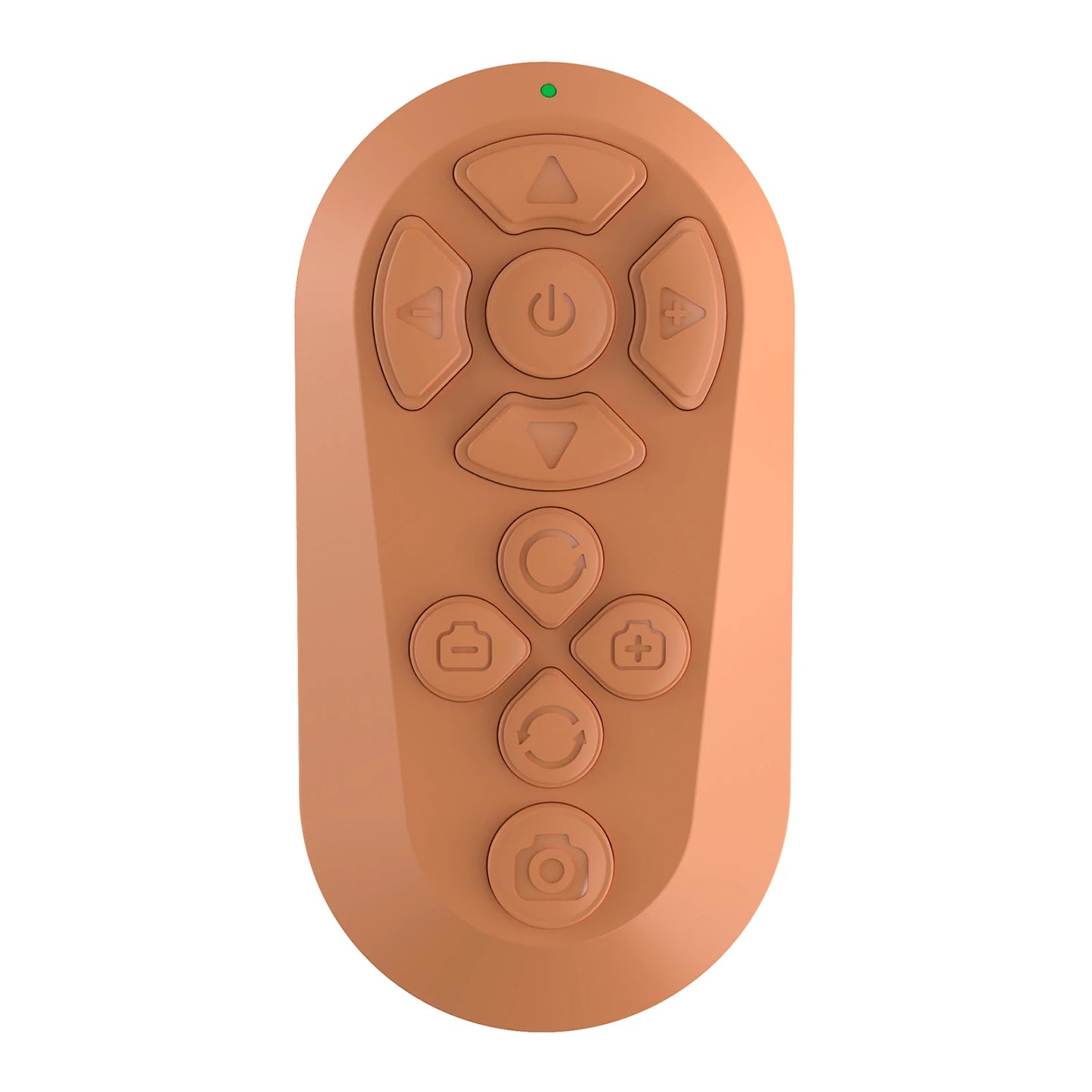 Wireless Camera Remote Control with Zoom BT Camera Remote Shutter Wireless Video Scrolling Remote for Photo and Vlogging Peaceful Pleasures Health and Wellness Orange