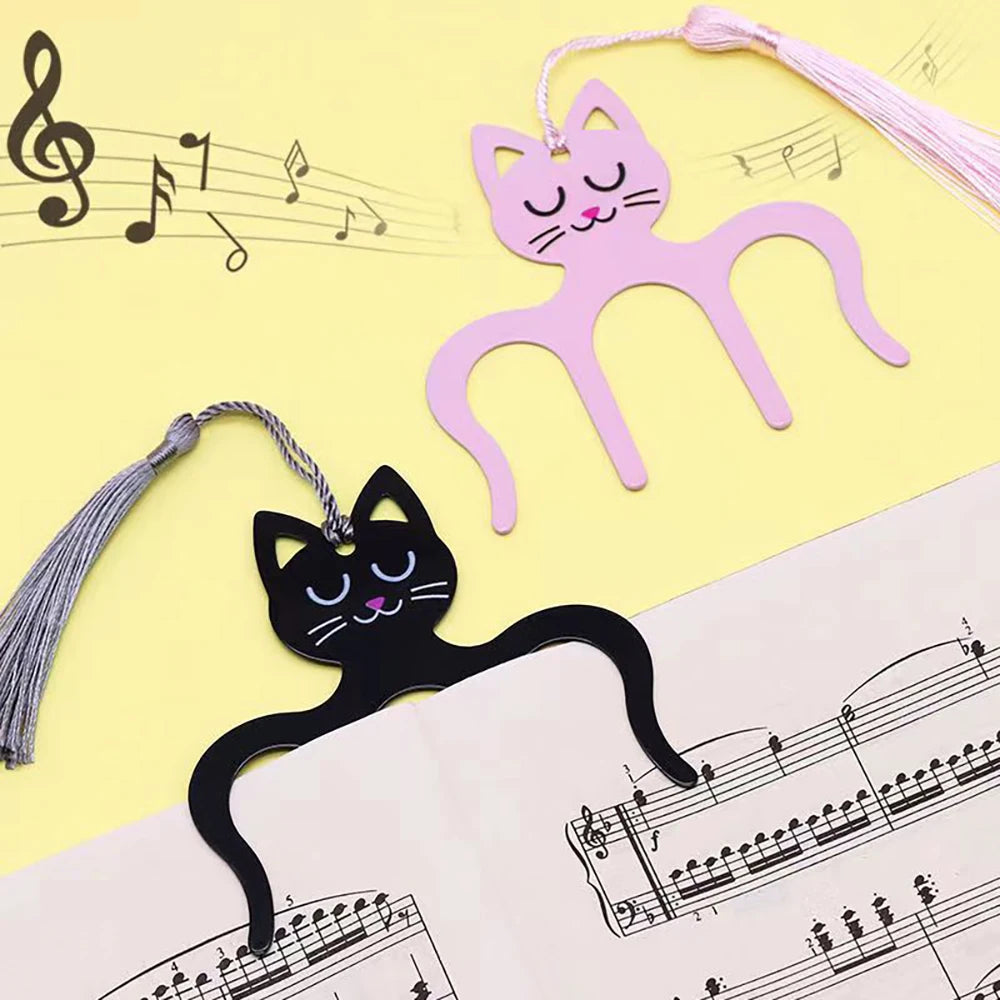 Cartoon Cute M-shaped Score Clip Metal Iron Book Flat Paging Fixed