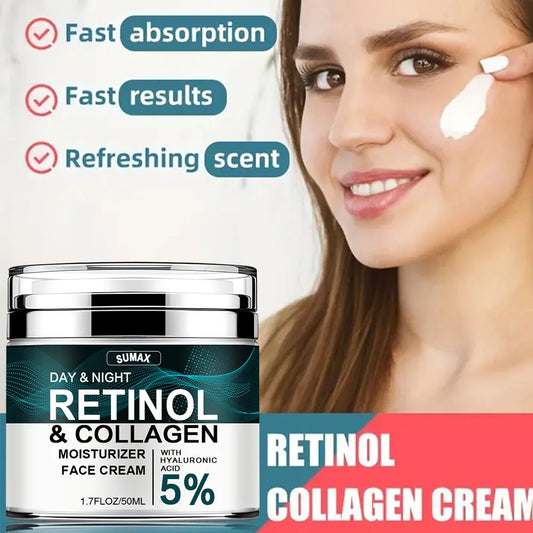 Retinol Collagen Lifting & Brightening Face Cream 50ml Peaceful Pleasures Health and Wellness