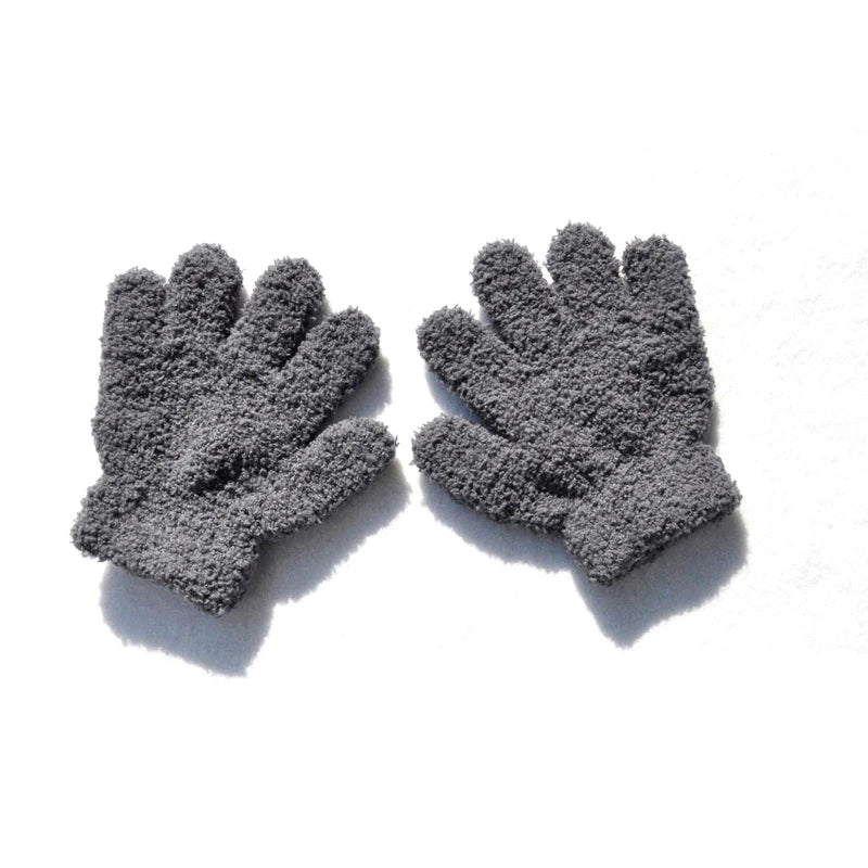 Baby Winter Mittens Plush Fleece Gloves for Toddlers 1-4Y