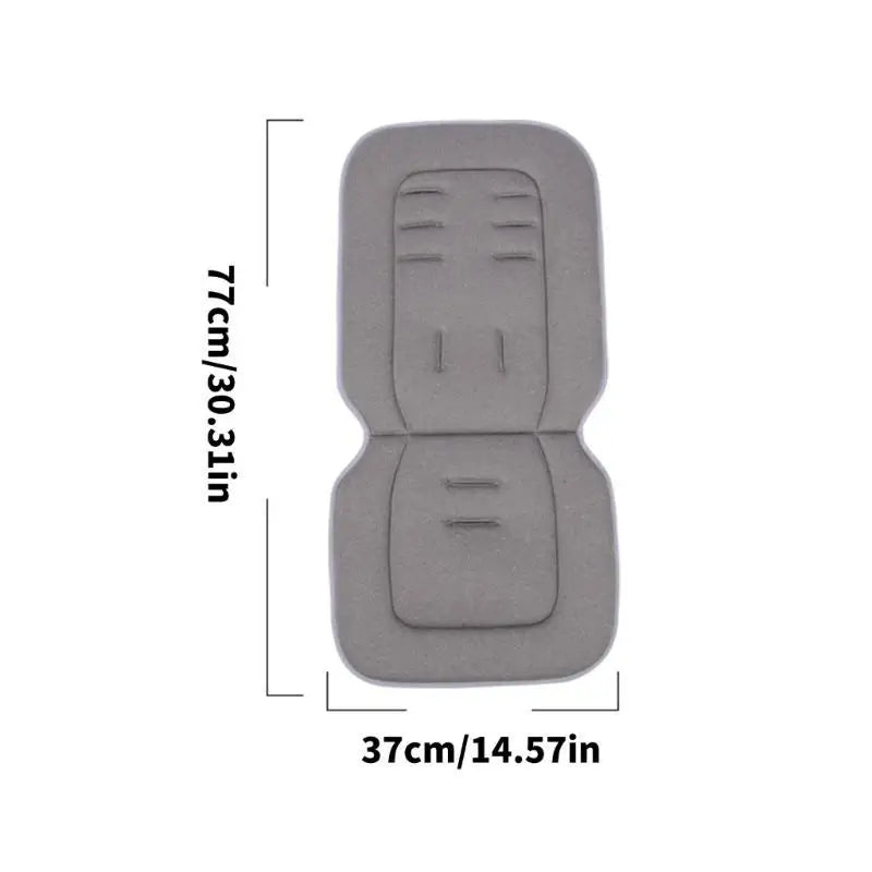Ventilated Cotton Baby Stroller Cushion Mat | Padded Support