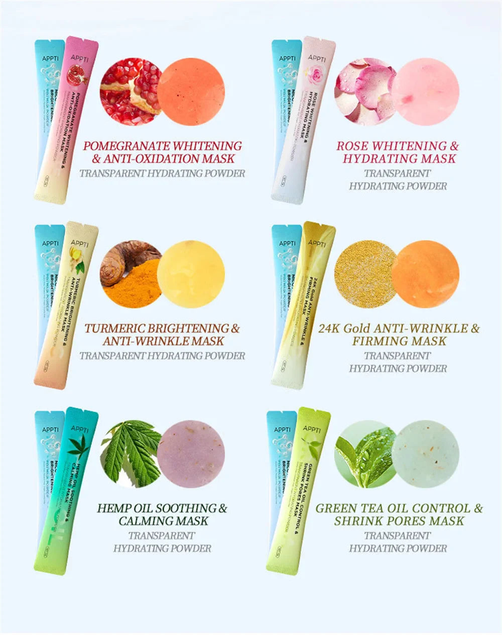 Hydro Jelly Peel-Off Face Mask Powder – Brightening & Hydrating