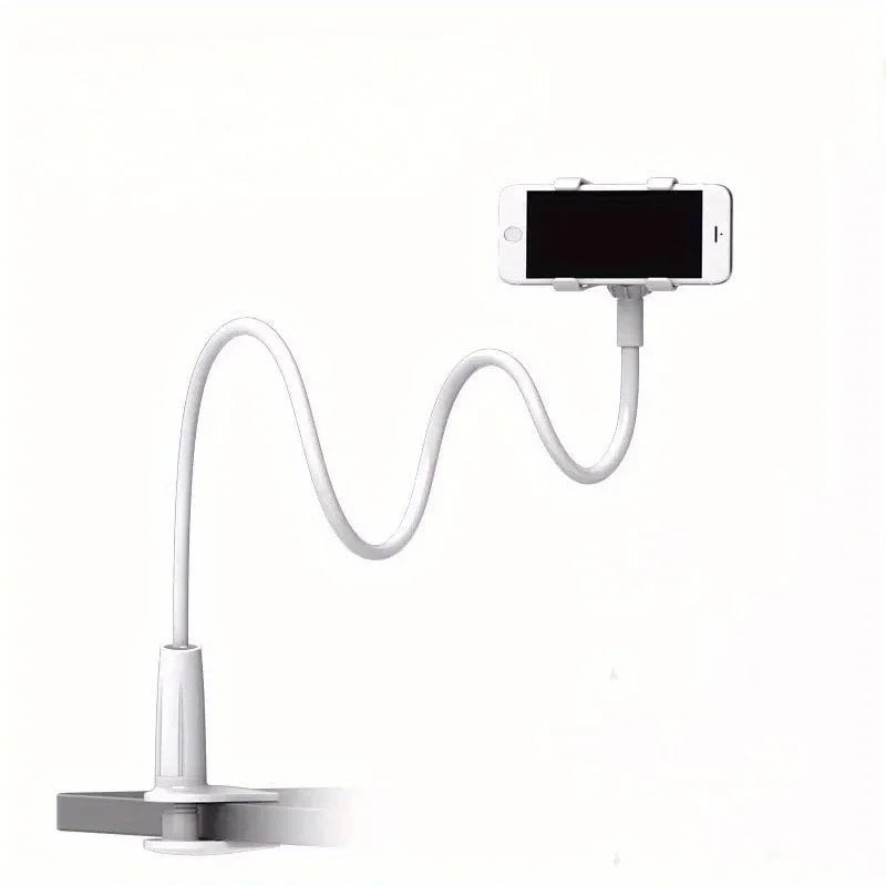 Flexible Gooseneck Phone Holder – Long Arm Desk & Bedside Clip