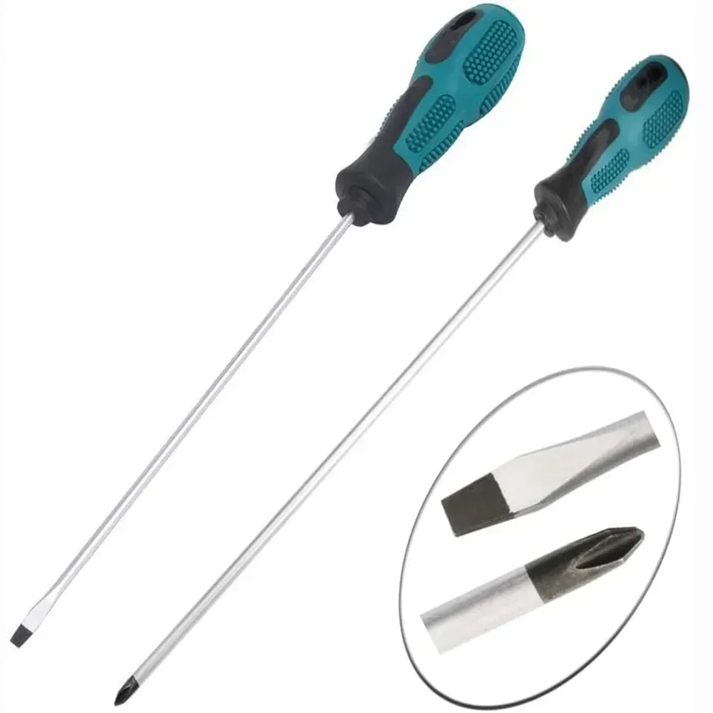 Long Magnetic Phillips Screwdriver | Chrome-Vanadium Steel