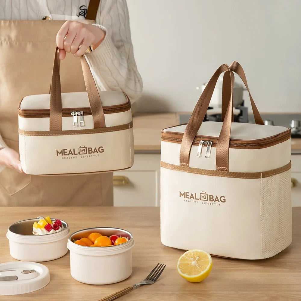 Insulated Leakproof Lunch Box Bag | Work, Picnic & Beach