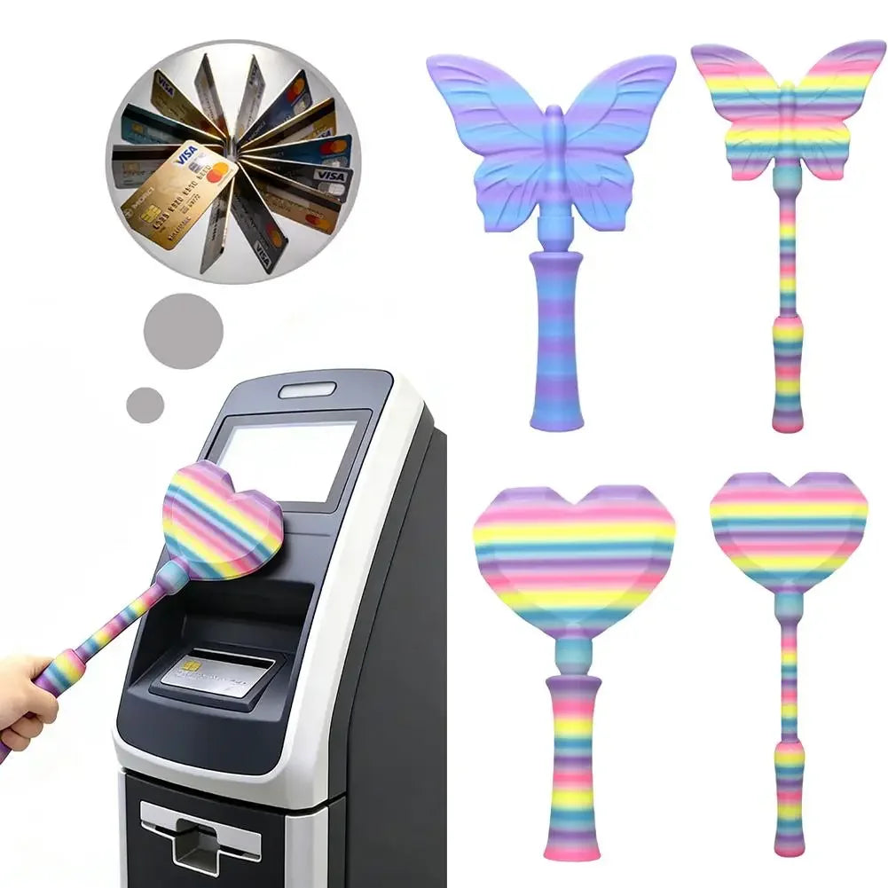 Creative 3D Printed Star Wand Tap To Pay, Contactless Credit Card Secure Holder, Magical Payment Wand Gift for Kids Adults Peaceful Pleasures Health and Wellness