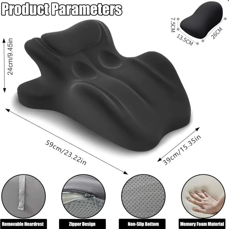 MultiFunctional Support Pillow for sleeping Adjustable Wedge Cushion Orthopedic Bed Pillow Stomach Sleep Pillow Intimate Comfort Peaceful Pleasures Health and Wellness