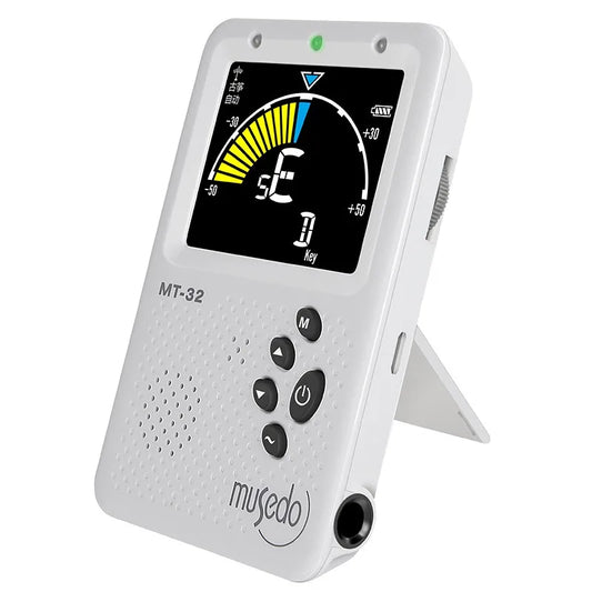 3-In-1 Guitar Tuner Metronome Tone Generator Bass Violin Ukelele Peaceful Pleasures Health and Wellness