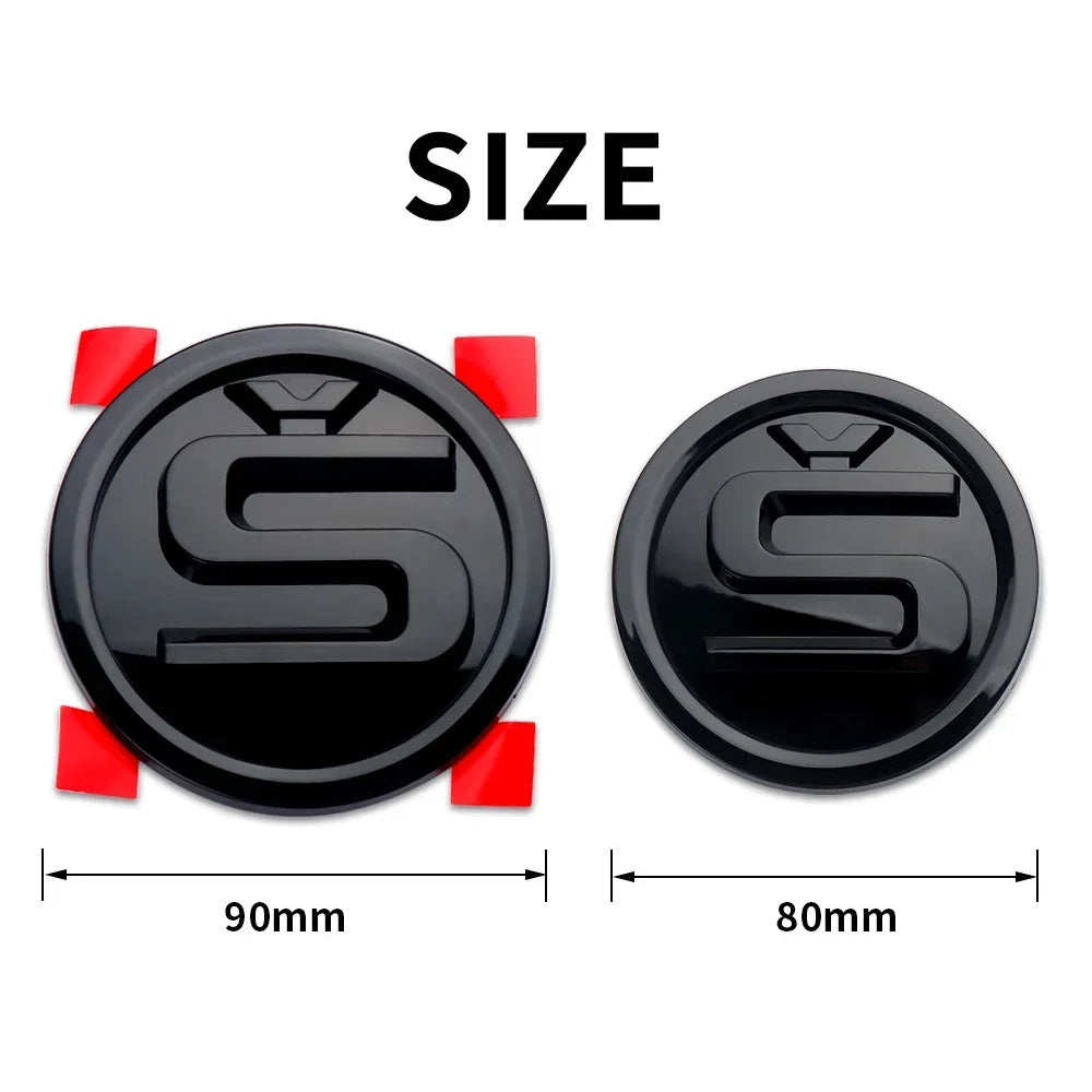 Skoda Hood Trunk Badge Emblem 80/90/100mm ABS Sticker
