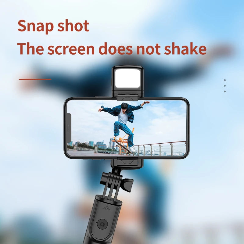With Fill Light 360-Degree Rotation Wireless Bluetooth Selfie Stick Remote Shutter Tripod For iphone xiaomi huawei Phone Holder Peaceful Pleasures Health and Wellness
