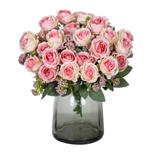 Artificial Silk Rose Bouquet | Wedding, Home & Party Decor Artificial Flower Bouquet Peaceful Pleasures Health and Wellness