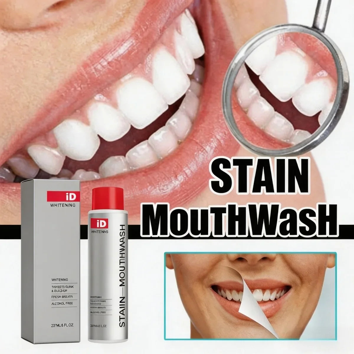 Ximonth Whitening Mouthwash – Fresh Breath & Enamel Safe