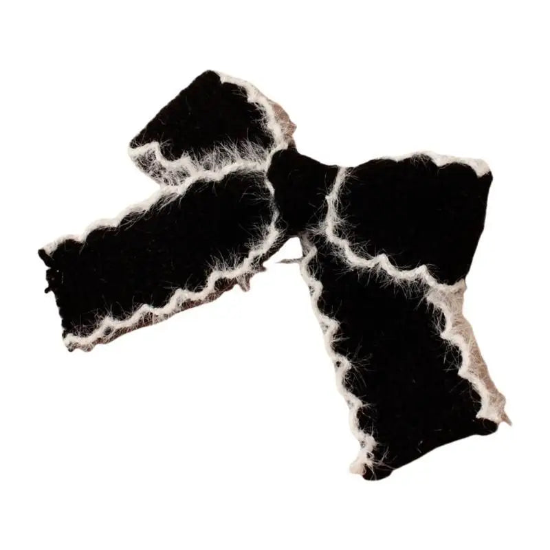 Knitted Bowknot Baby Hair Clip – Cute, Secure & Soft | 0–3 Yrs