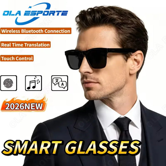 Smart Glasses Remote Control Touch Multifunctional Voice Assistant Adult Wireless Bluetooth Earphone Glasses For Men Women 2026 Peaceful Pleasures Health and Wellness