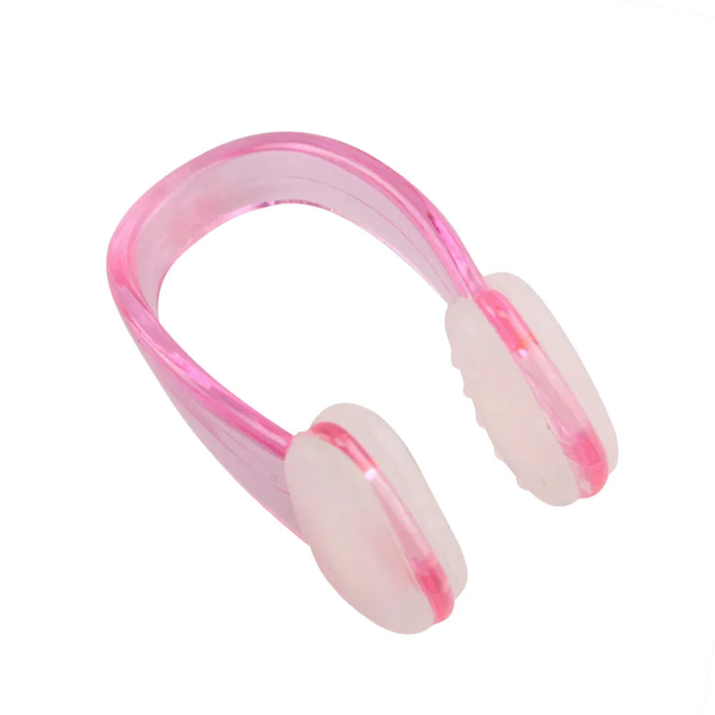 Silicone Swimming Nose Clip – Comfortable Fit for All Ages Peaceful Pleasures Health and Wellness Pink spain