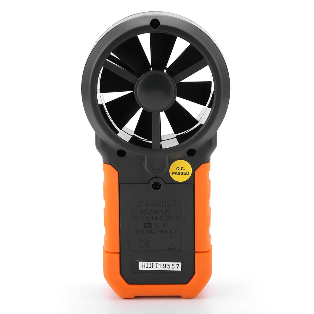 Handheld Digital Anemometer PEAKMETER PM6252A Wind Speed Meter Air