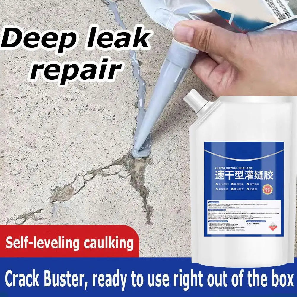 Waterproof Concrete Crack Sealant – Roof, Floor & Wall Caulk