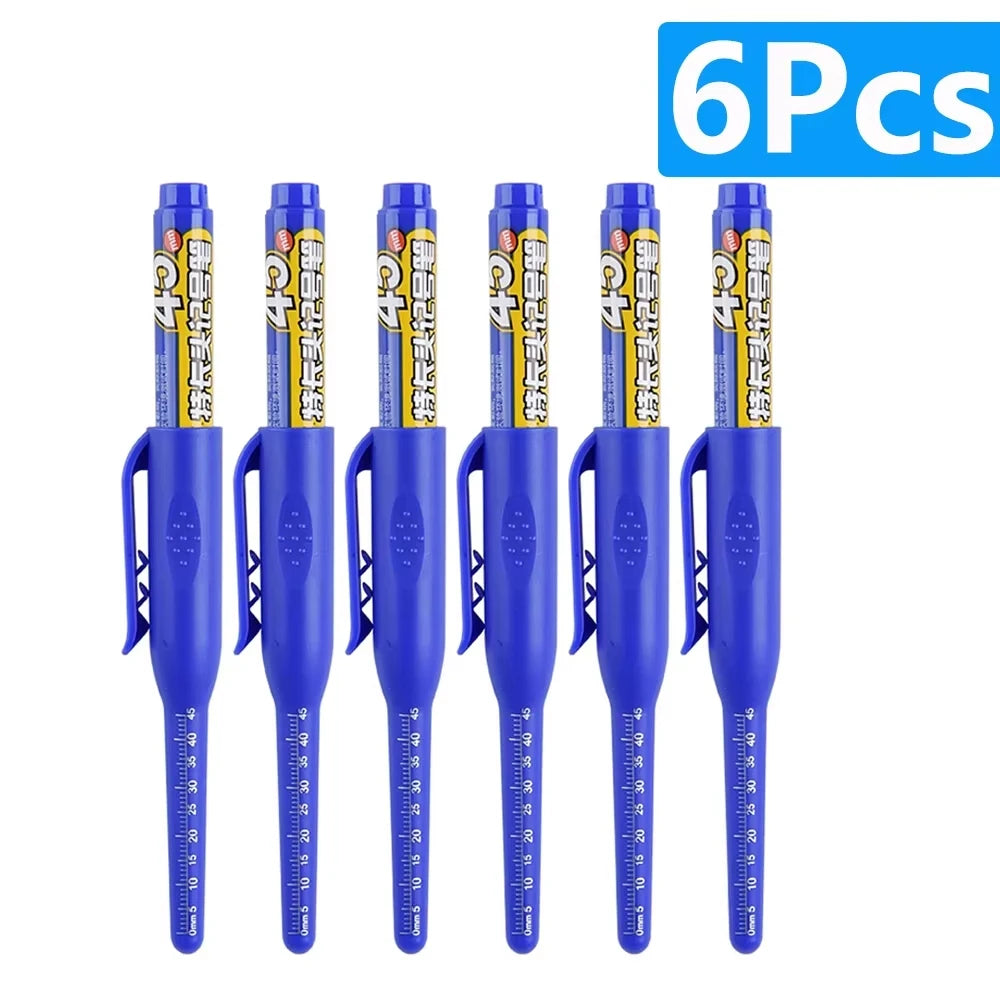 Waterproof Long Head Nib Deep Hole Markers Pen Tile Carpenter