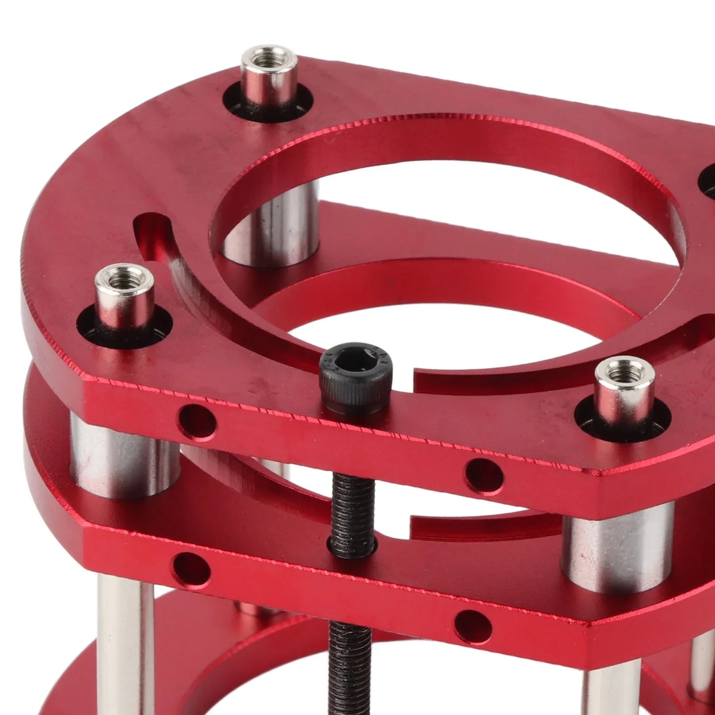 4 Jaw Clamping Router Table Lifting System Base Aluminum Alloy