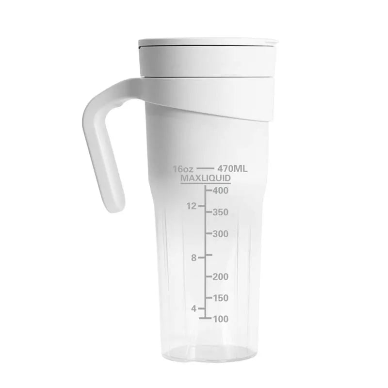 Portable Hand Blender with 6 Blades, Variable Speed Control Immersion Mixer for Smoothies & Juices, Home Kitchen Use Peaceful Pleasures Health and Wellness WHITE