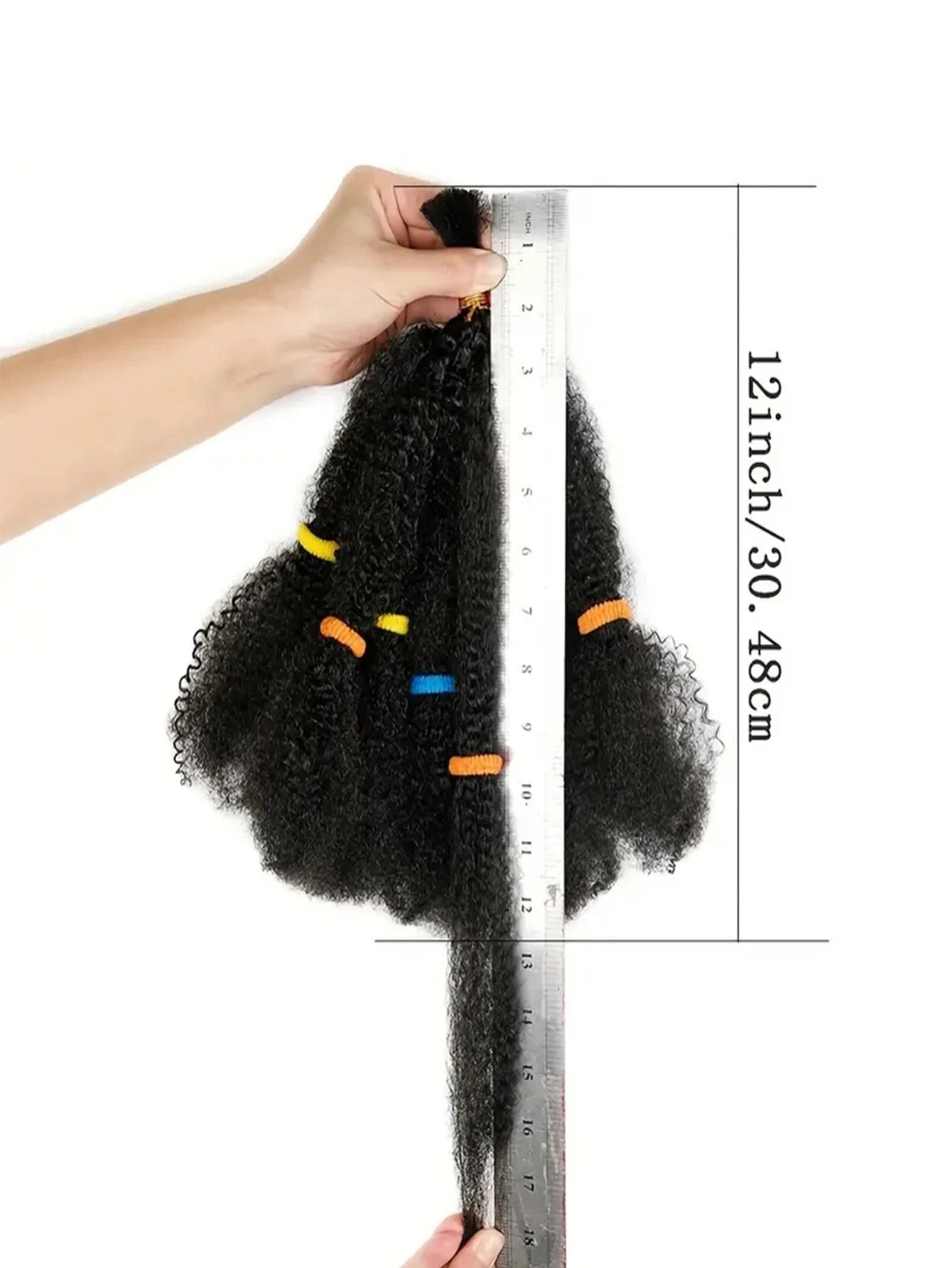 Afro Kinky Hair 12 Inch 1 Packs(10stands/pack) Pre Synthetic Afro Kinky Twist Hair Afro Braiding Hair Kinky Twist Crochet Braids Peaceful Pleasures Health and Wellness