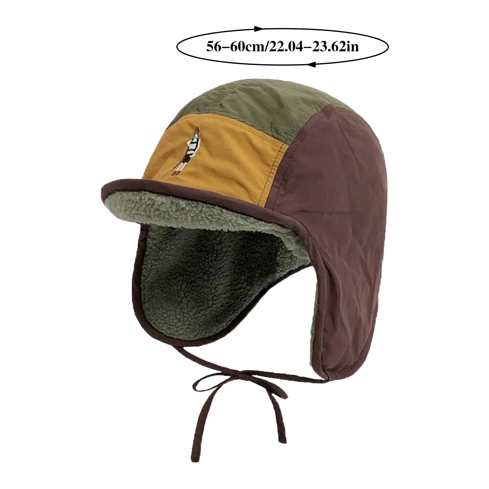 Thickened Plush Winter Thermal Cap Thickened Windproof Earflap Design Winter Hats for Winter Outdoor Activities Peaceful Pleasures Health and Wellness