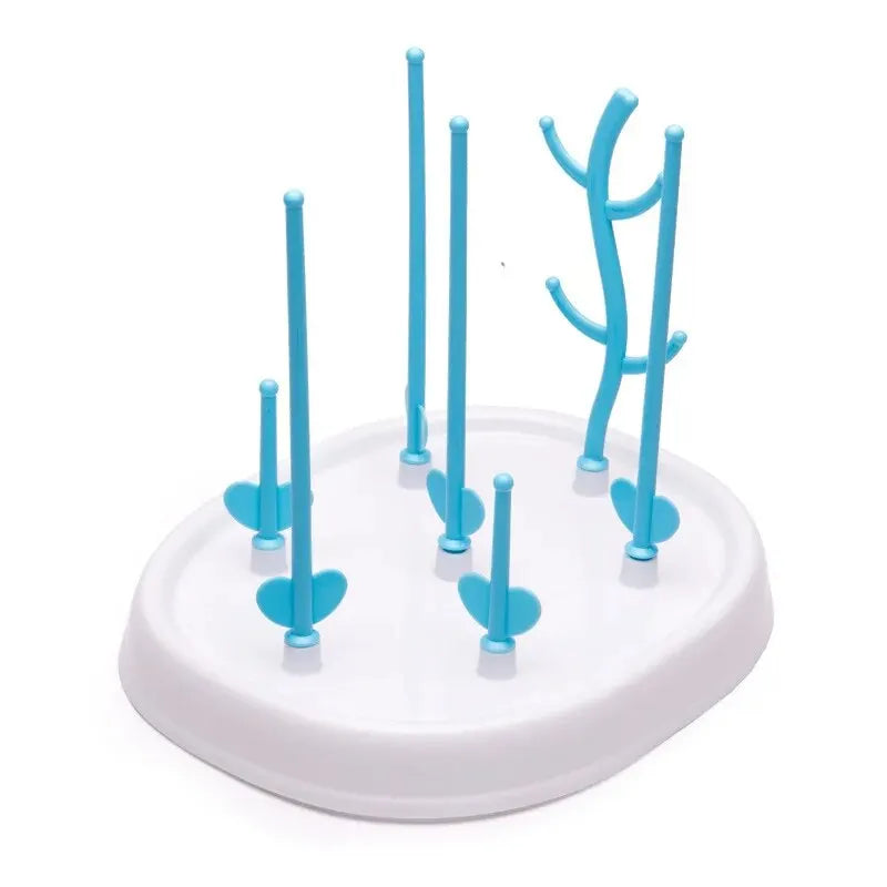 Tree-Shaped Baby Bottle Drying Rack | Detachable & Compact