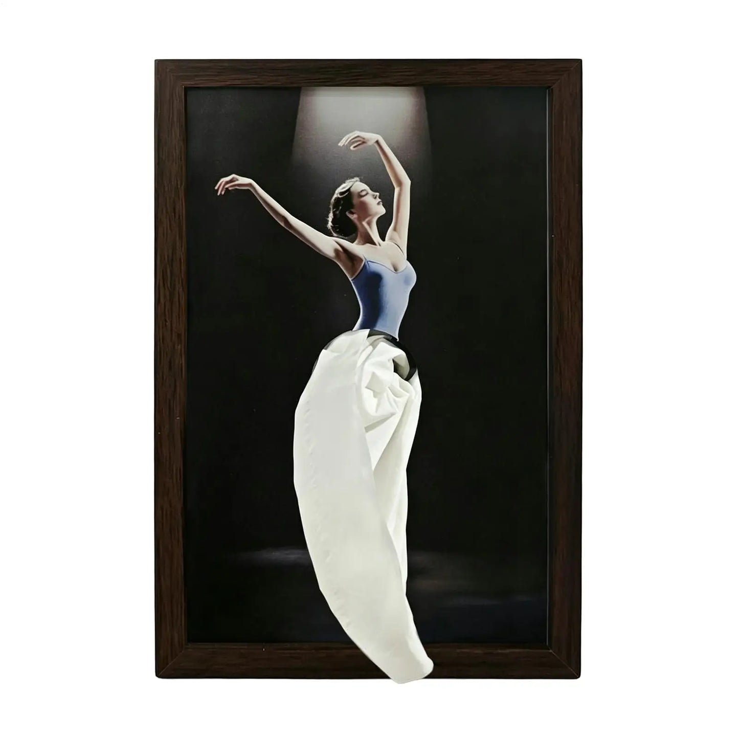 Wooden Ballet Dancer Tissue Box Dispenser | Elegant Home Decor