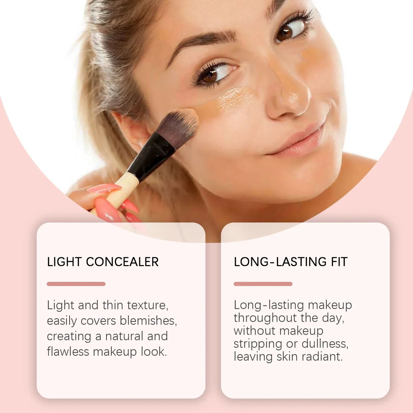 Eelhope Full Coverage Liquid Concealer Foundation 30ml